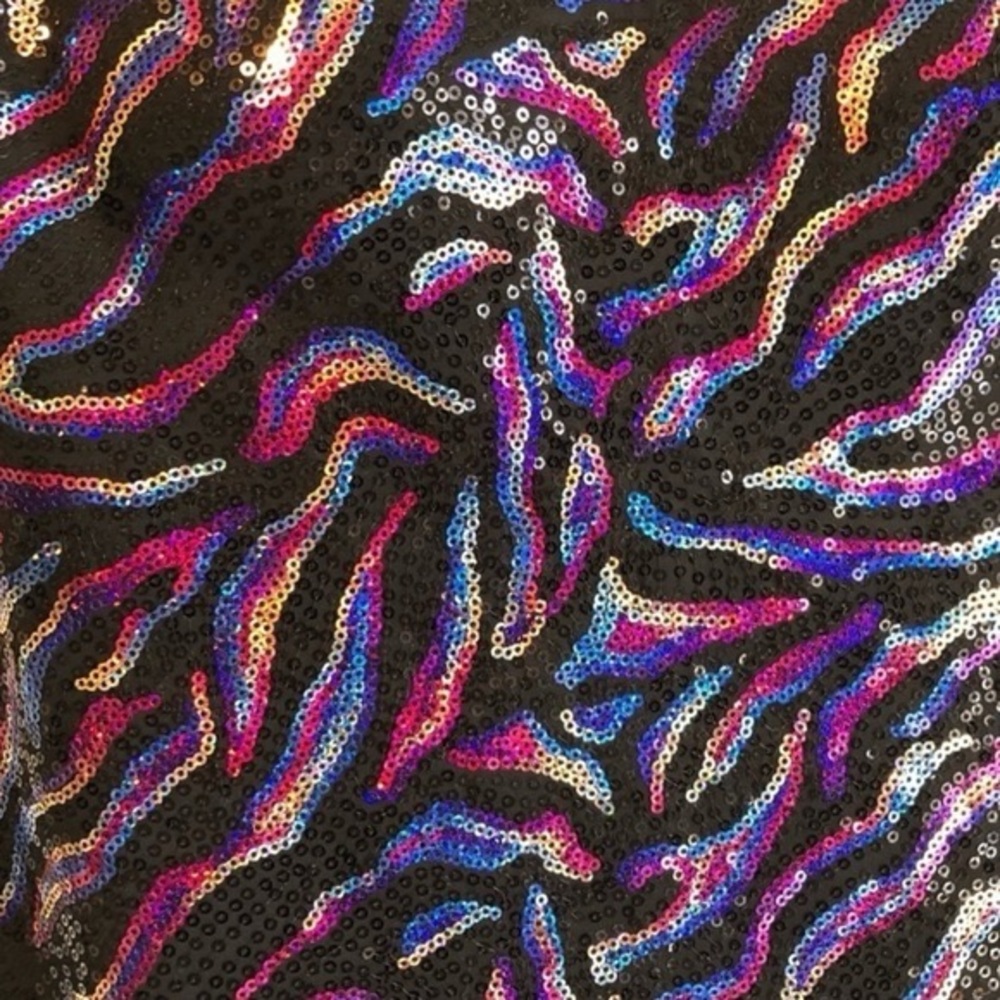 As U Wish Sequin Strapless Mini Dress | Multicolor| Size M - Picture 2 of 6